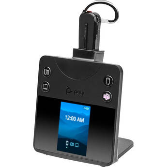 Poly Savi 8445 Office Wireless DECT Convertible Headset (Microsoft Teams Certified)