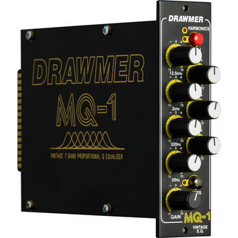 Drawmer MQ-1 Single-Channel Vintage 7-Band Equalizer for 500 Series