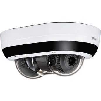 Axis Communications P4708-PLVE 8MP Outdoor Dual-Sensor Panoramic Network Dome Camera with Night Vision