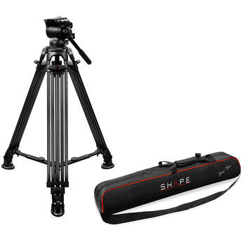 SHAPE Freelance Heavy-Duty Tripod with Fluid Head