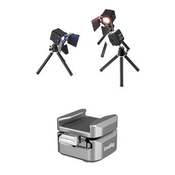 SmallRig RM01 Mini LED Video 3-Light Kit with Quick Release Shoe Receiver
