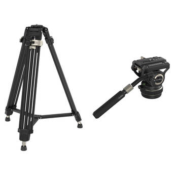 SmallRig FreeBlazer Aluminum Tripod Kit with DH10 Video Head (75mm Bowl)