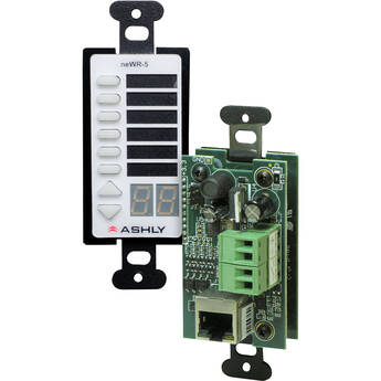 Ashly neWR-5 Wall-Mount Programmable Multifunction Network Remote Control