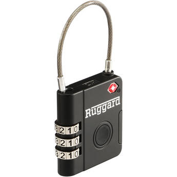 Ruggard Traklock Find My Three-Dial Combination TSA Lock
