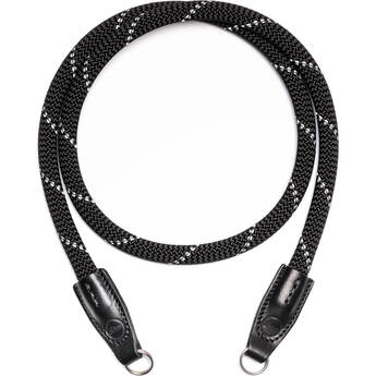 COOPH Leica Rope Strap (Black Reflective, 49.6, Ring Attachment)