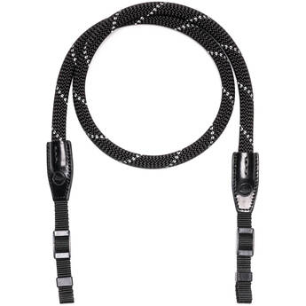 COOPH Leica Rope Strap (Black Reflective, 49.6, Webbing Attachment)