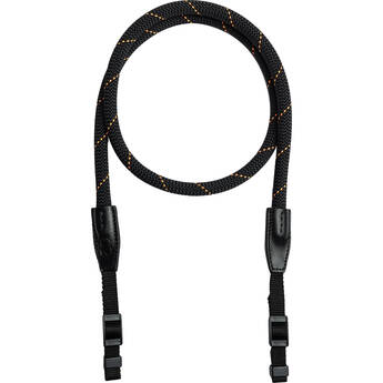 COOPH Rope Camera Strap (Orange Obsidian, 51.2", Webbing Attachment)