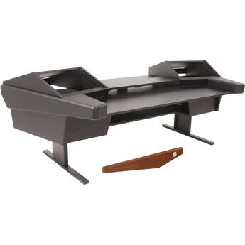 Argosy Dual 15K Keyboard Workstation Desk with Two DR800 Rack Modules