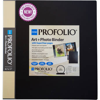 Itoya ProFolio Photo Binder (Letter, 8.5 x 11")