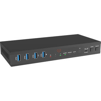 VigilLink VLKV-H202D 2-Port Dual 4K Monitor HDMI KVM Switch
