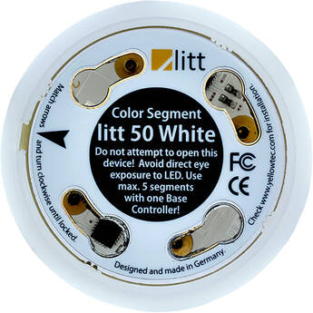 Yellowtec Litt 50/22 Color Segment (White/Black)