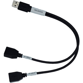 LiveU Pro Y-Cable with 1 x USB-A Male to 2 x USB-A Female Connectors for LiveU Solo PRO (Pair)