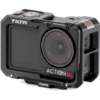Tilta Full Camera Cage with Mounting Baseplate Kit for DJI Osmo Action (Black)