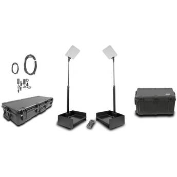 Prompter People ProLine StagePro 24" AutoStepper V2 Presidential Teleprompters (Pair)
