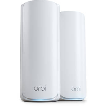 Netgear Orbi 770 BE11000 Wireless Tri-Band 2-Piece Mesh Wi-Fi System (White)