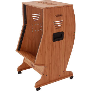 JamRacks 6/8 Studio Equipment Rack (14 RU, Bamboo)