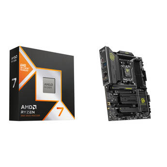 AMD Ryzen 7 9800X3D Eight-Core Processor & MAG X870 TOMAHAWK WIFI Motherboard Kit