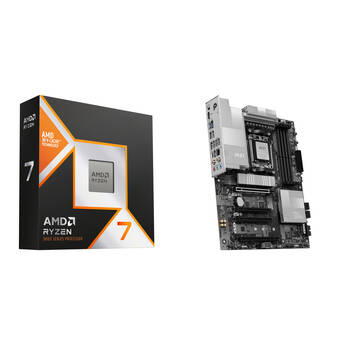 AMD Ryzen 7 9800X3D Eight-Core Processor & PRO X870-P WIFI Motherboard Kit