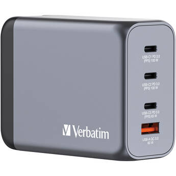 Verbatim 200W 4-Port USB GaN Wall Charger