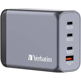 Verbatim 240W 4-Port USB GaN Wall Charger