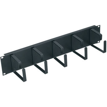 Middle Atlantic HCM-2D Horizontal Cable Manager: 2U D-Ring Style
