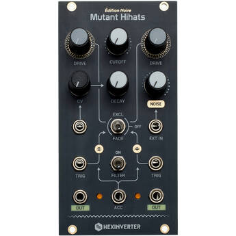 Erica Synths Hexinverter Mutant Hi-Hats Eurorack Module (13 HP)