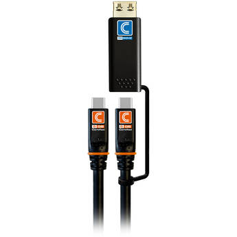 Comprehensive Pro AV/IT Integrator Series Transformer USB-C to USB-C or HDMI Cable (3')