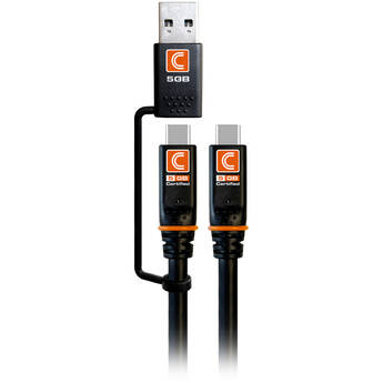 Comprehensive Pro AV/IT Integrator Series Transformer USB-C to USB-C or USB-A Cable (6')
