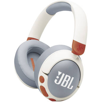 JBL Junior 470NC Noise-Canceling Wireless Over-Ear Kids Headphones (White)
