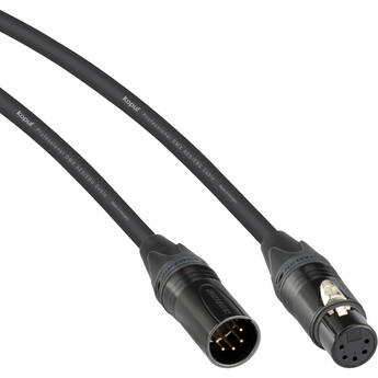 Kopul Studio Pro 5-Pin DMX Cable with Neutrik Connectors (25')