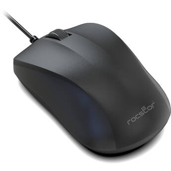Rocstor QM1 Contoured Wired Mouse