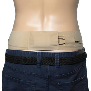 Remote Audio URSA Waist Side Strap with Big Pouch (Large, Beige)