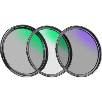 Neewer NW Series A UV & CPL & ND4 Lens Filter Kit (67mm)