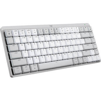 Logitech MX Mechanical Mini for Mac Wireless Keyboard (Pale Grey, Tactile Quiet)