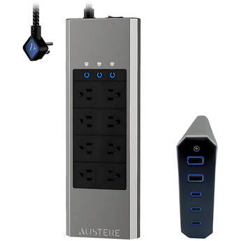 Austere V Series 8-Outlet Surge Protector