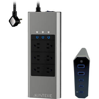 Austere VII Series 6-Outlet Surge Protector