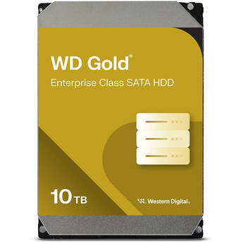 WD 10TB Gold 7200 rpm SATA III 3.5" Internal Enterprise HDD