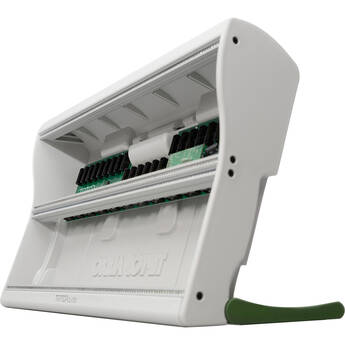 Tiptop Mantis Eurorack Modular Synthesizer Case (208 HP, White / Green Legs, UK)