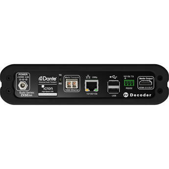 ZeeVee ZyPer4K-XSE Fiber Decoder with Dante and Icron (Rev 2)