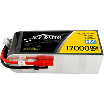 Tattu G-Tech 6-Cell 22.8V LiPo Battery (17000mAh, AS150 + XT150)
