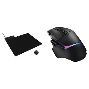 Logitech G G502 X Plus LIGHTSPEED Wireless RGB Mouse & POWERPLAY 2 Charging Pad Kit (Black)