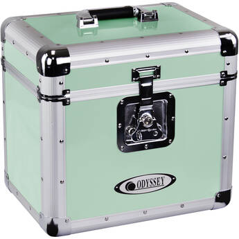Odyssey Vintage Series Case for 12" Vinyl Records or LPs (Green)