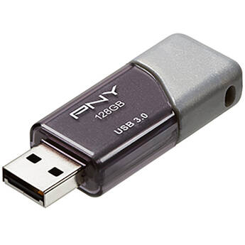PNY 128GB Elite Turbo Attache 3 USB 3.2 Gen 1 Flash Drive (5-Pack)