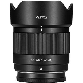Viltrox AF 25mm f/1.7 Air XF Lens (FUJIFILM X, Black)