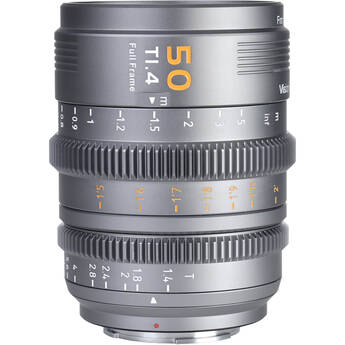 Sirui VP-1 Vision Prime 50mm T1.4 Full-Frame Cine Lens (Multi-Mount, Metal Gray)