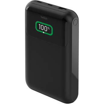 Belkin BoostCharge Pro 3-Port Laptop Power Bank (20,000mAh, Black)