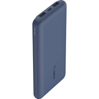 Belkin BoostCharge USB-C Power Bank (10,000mAh, 15W, Blue)