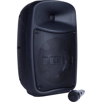 ION Audio Pro Glow Express Powered Portable Speaker System with Lights and Wired Mic