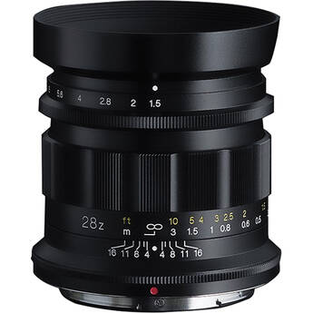 Voigtlander Nokton 28mm f/1.5 Aspherical Lens (Nikon Z)
