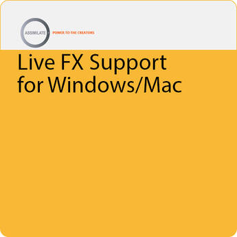 Assimilate Live FX Support for Windows/Mac (Annual)
